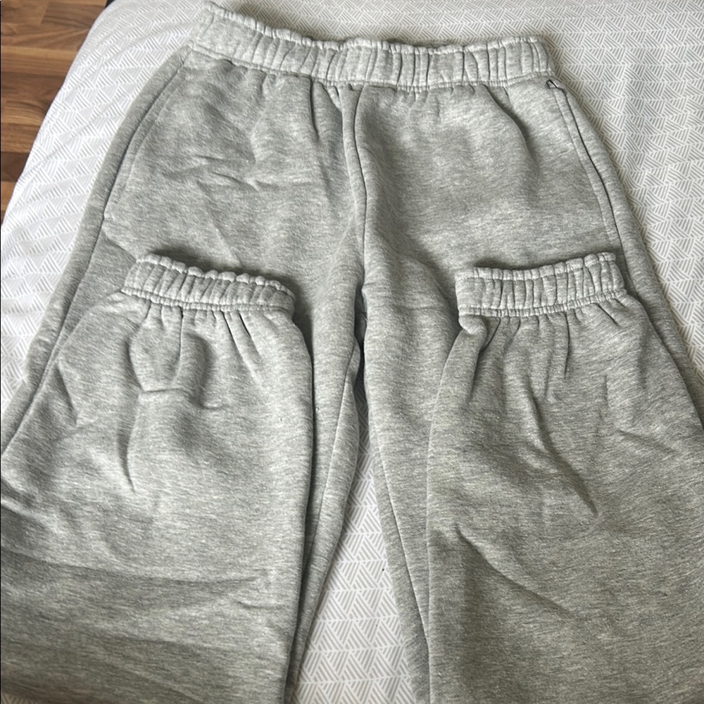 Gray Kids Jogger Pants